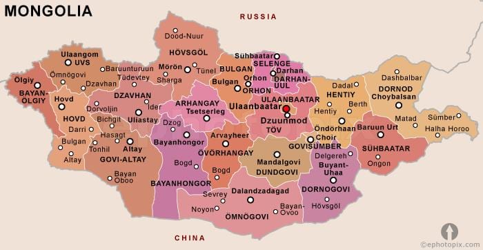 Лао, ако Монголија политичких